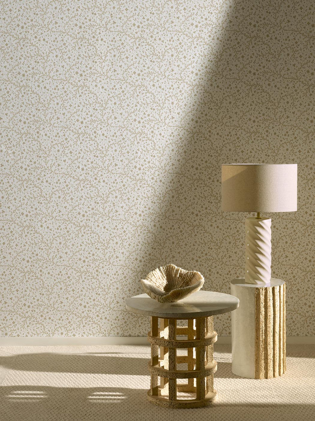 Fleurs de corail Beige - Eternel Ete