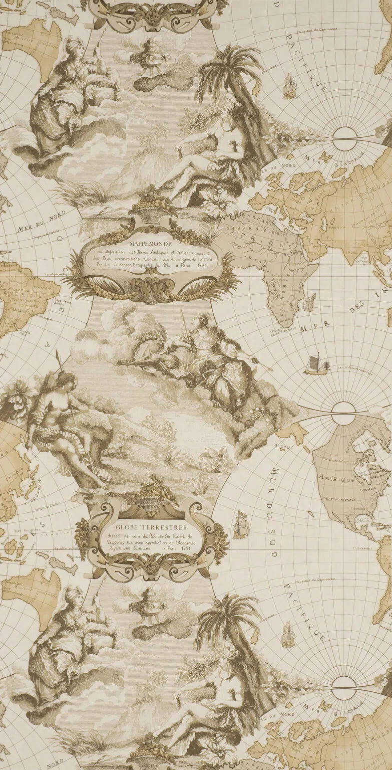 Planisphere Gray - Dessins Signatures