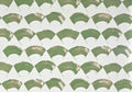 Les eventails Herbe - Soleil Levant