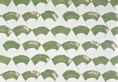 Les eventails Herbe - Soleil Levant
