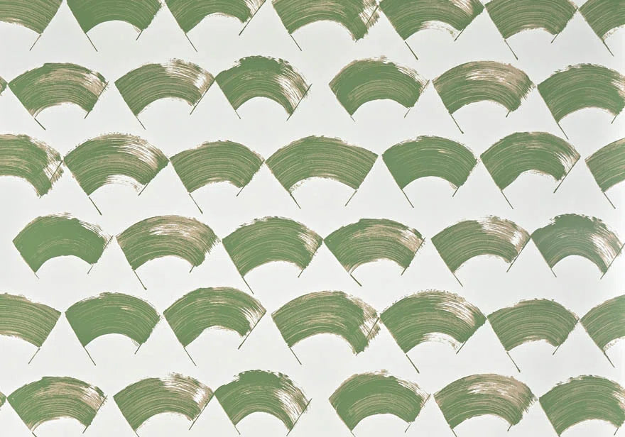 Les eventails Or - Soleil Levant