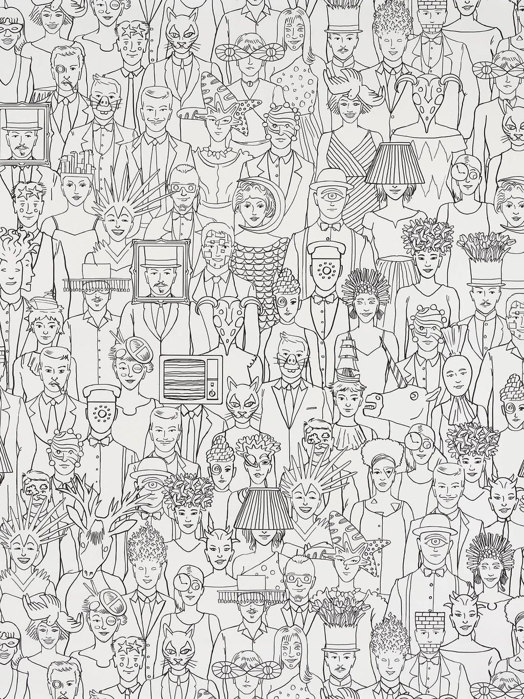 Surrealist ball Croquis - The Cult Of Beauty