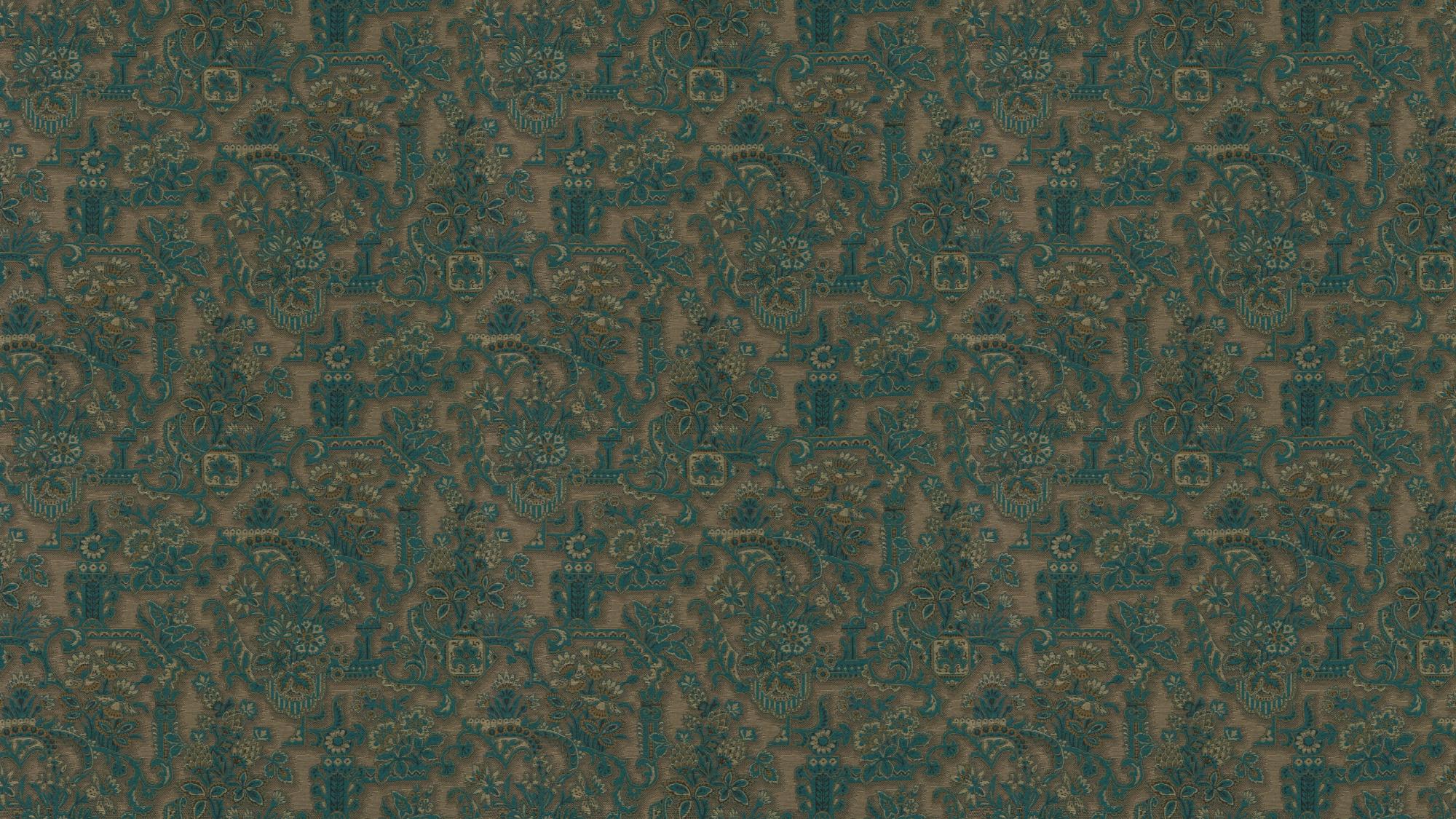 Brocade Peacock - Les Tapisseries