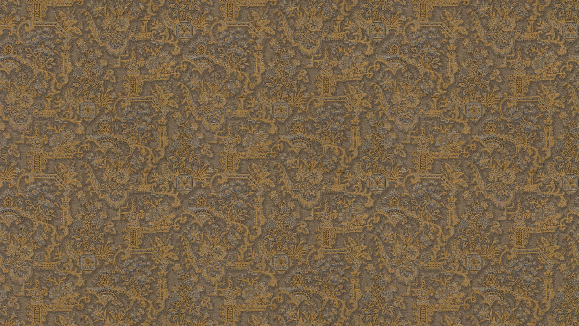 Brocade Amber - Les Tapisseries