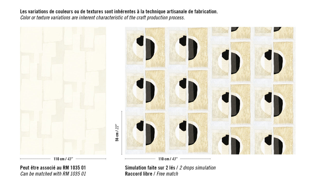 Izu Empreint de symboles - Art paper
