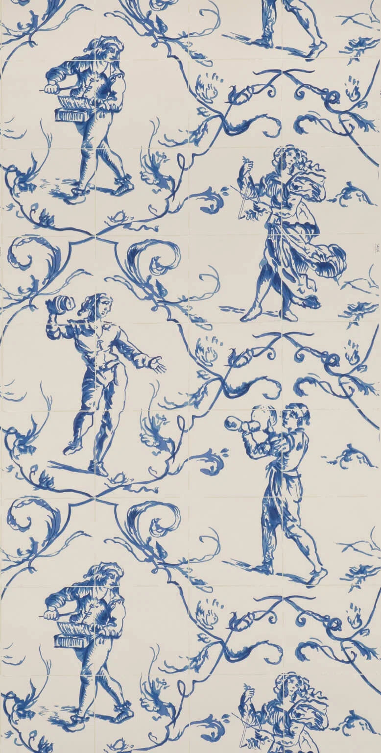 Wallpaper bazoches Original - Dessins Signatures