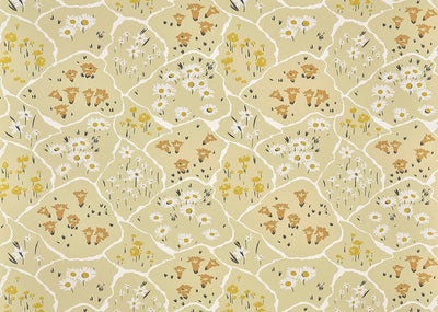 Champ fleuri Ocre - Jardins Secrets