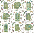Jardins parisiens Vert Jardin - Les Dessins 3