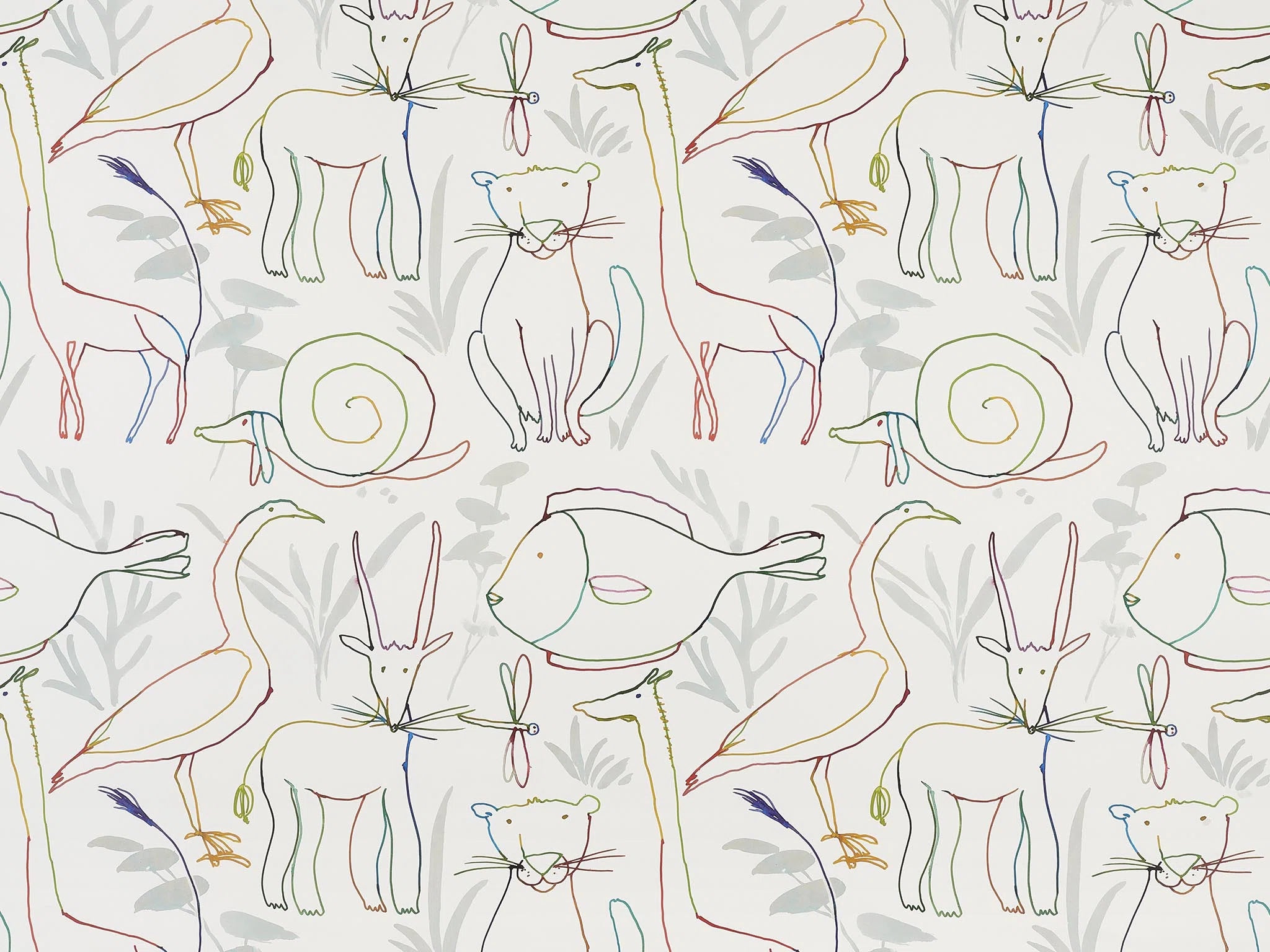 Les flamants roses Rose - Dessine Moi Un Mur !