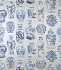 Qinghua grand Bleu De Chine - Soleil Levant