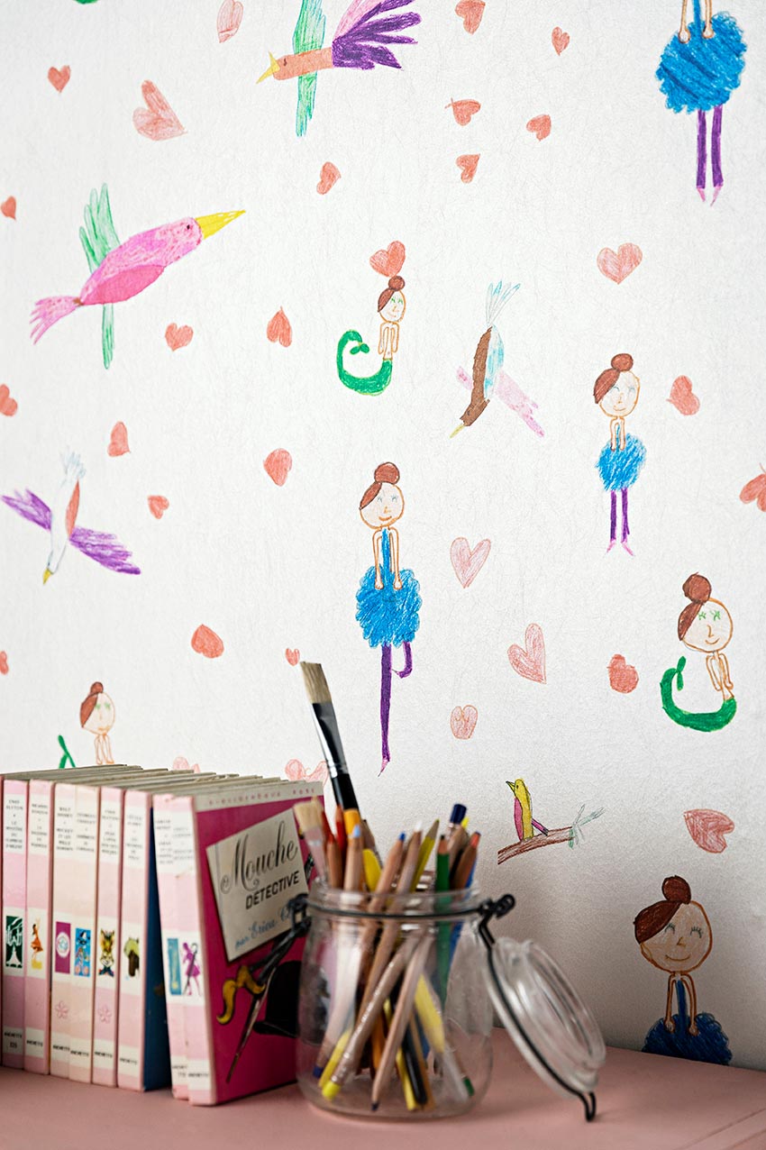 Les ballerines d'esther &amp; romane Multicolore - Dessine Moi Un Mur !